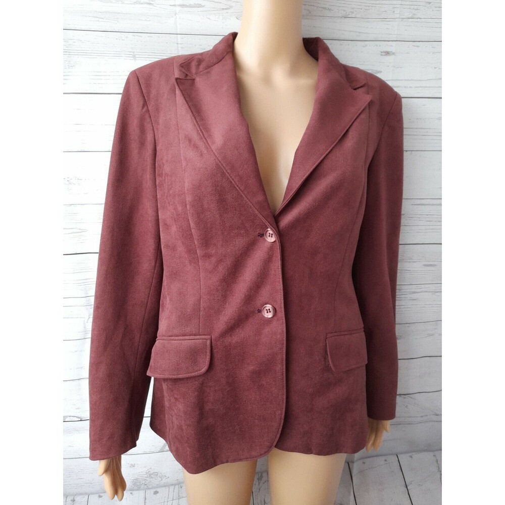 FORECASTER of Boston Career Blazer Jacket Red Lined Sz 13/14